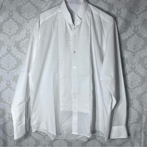 Vintage L & M  Tuxedo Shirt Large